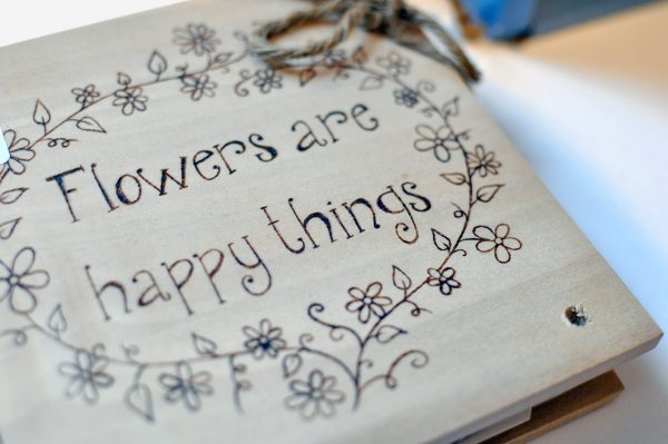 Flowers are Happy Things – Flower Press