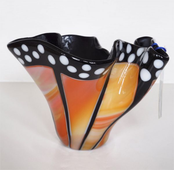 Monarch Butterfly Vase