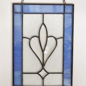 Blue Stained Glass Window