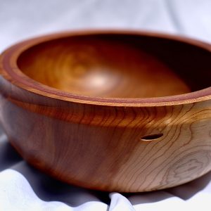 Black Cherry Bowl with Copper resin ring