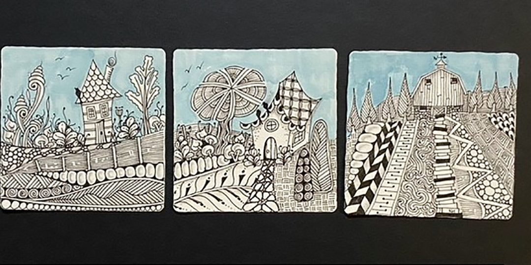 FEBRUARY 11 – MARCH 4 | Zentangle® Cross Country – ON ZOOM