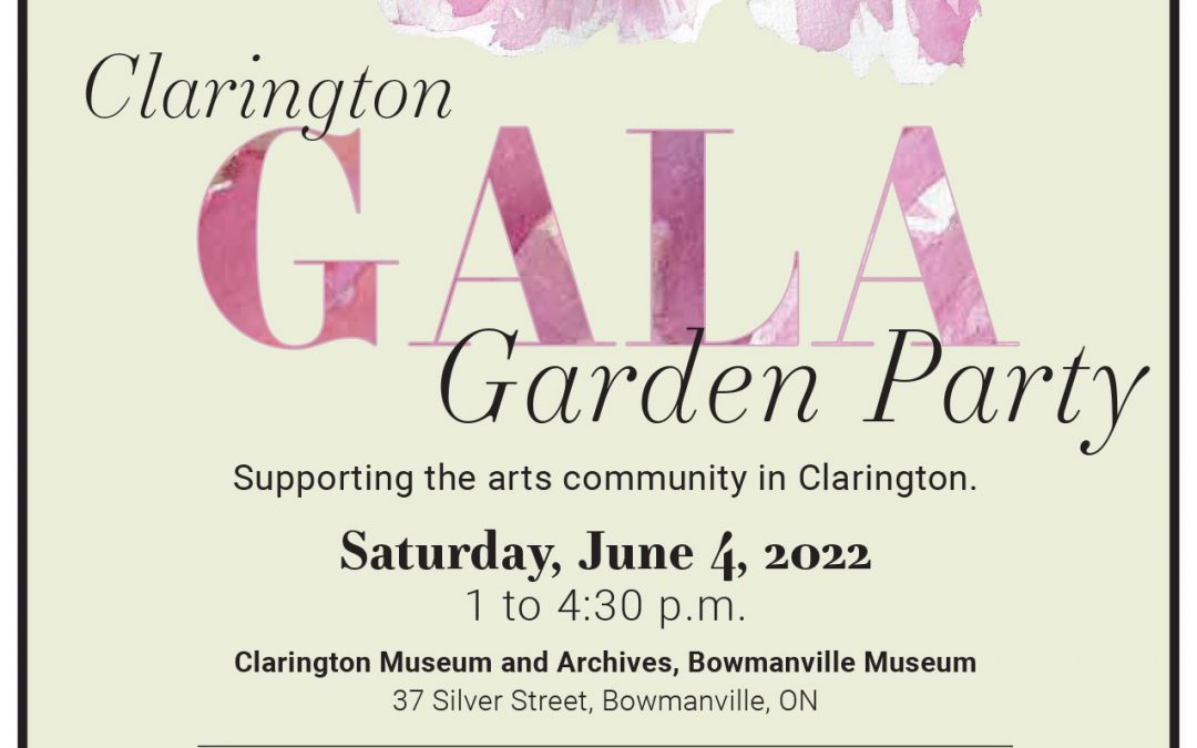 2022 Clarington Garden Party Gala