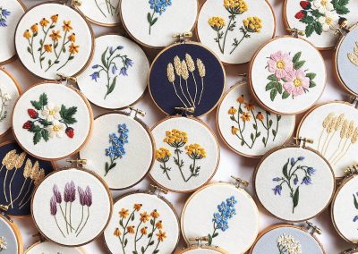 OCTOBER 22 & 29 | Wildflower Embroidery