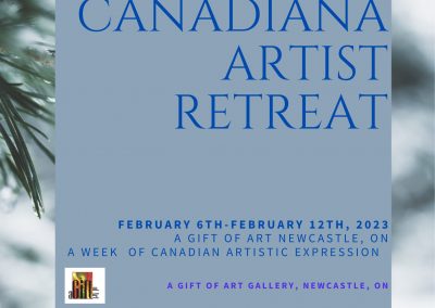 FEBRUARY 6 – 12 | Canadiana Artist Retreat