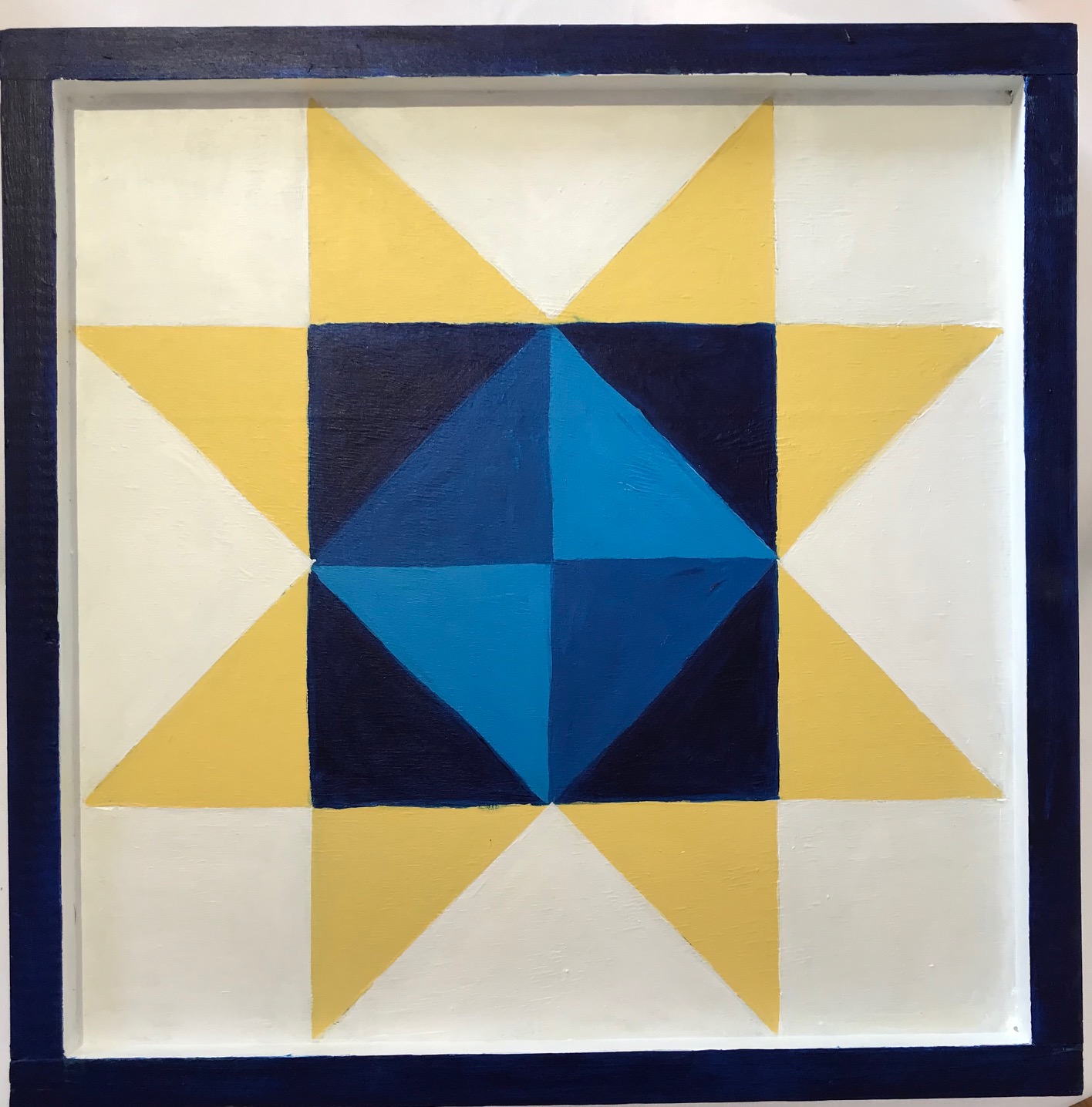 Barn Quilt Painting - Not just for Barns anymore