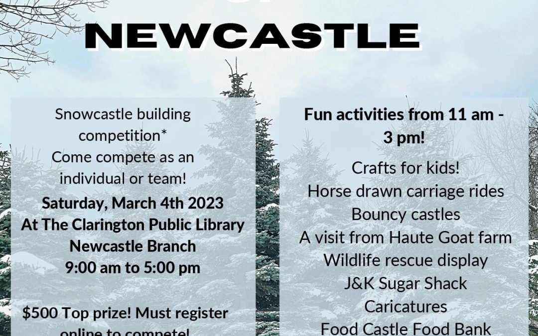 MARCH 4 | Snowcastles of Newcastle