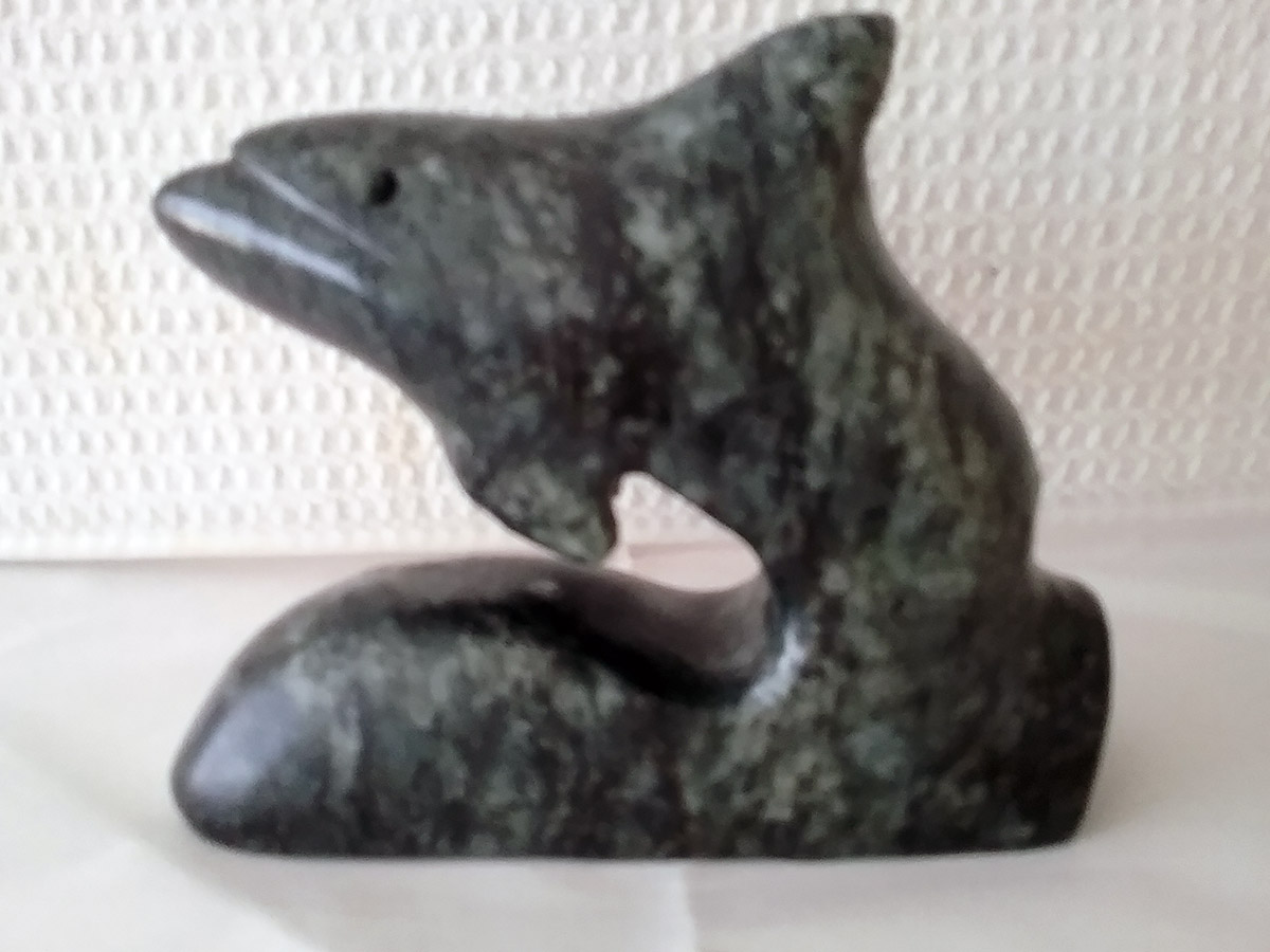 Soapstone with Peter Martin - Stylized Dolphin