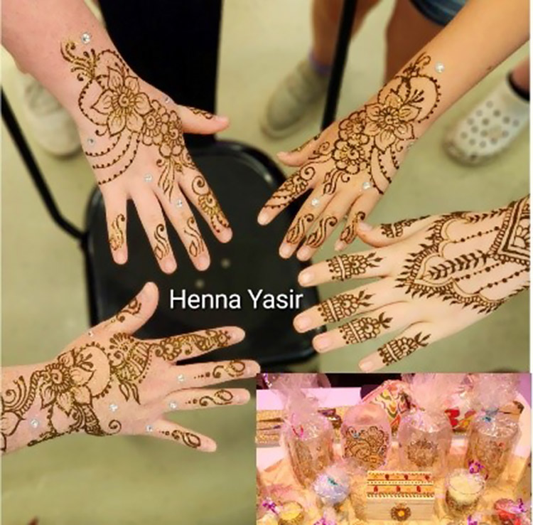 OCTOBER 15 – 29 |  Henna Art with Hina Yasir