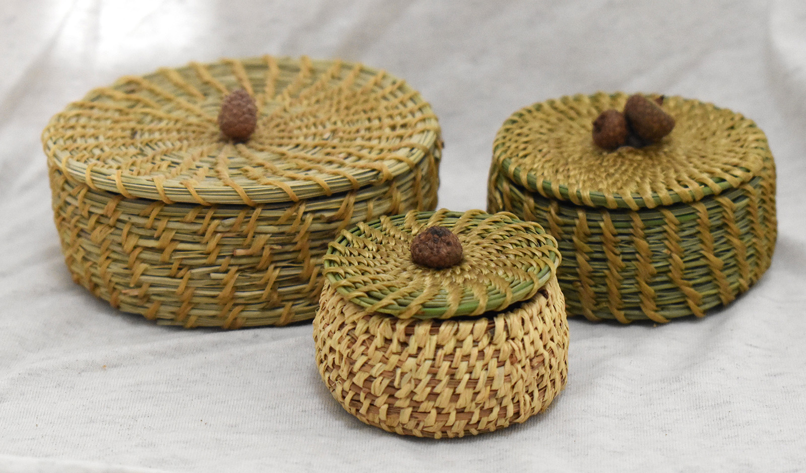 Mini Coiled Pine Needle Basket Workshop